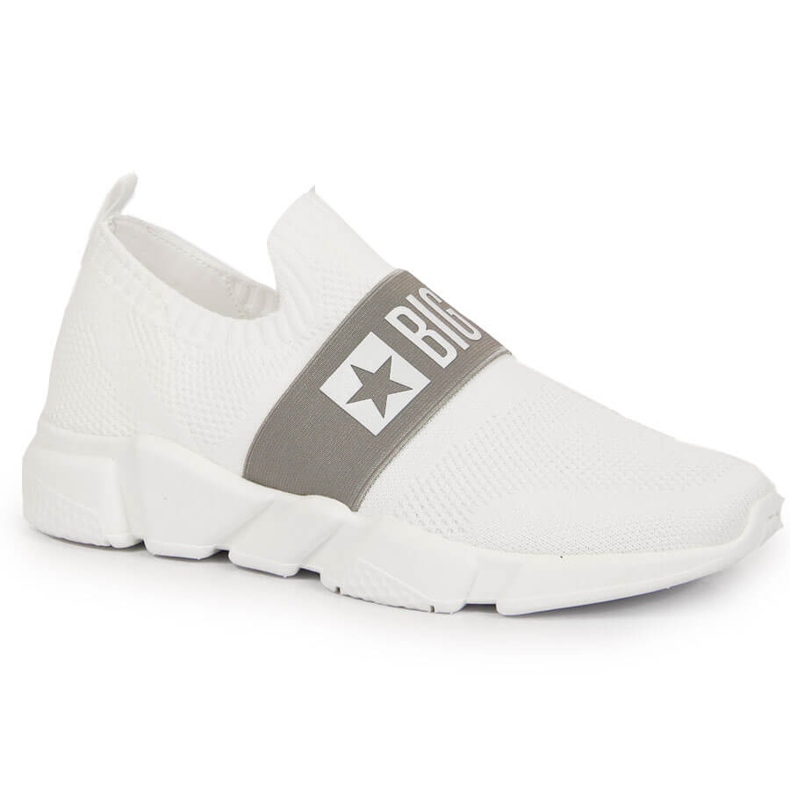 Slip on white sports shoes Big Star JJ274297 Slip on white sports shoes Big Star JJ274297