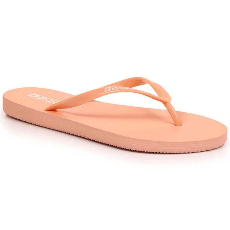 Women's sports nude flip-flops Big Star JJ274A386 multicolored