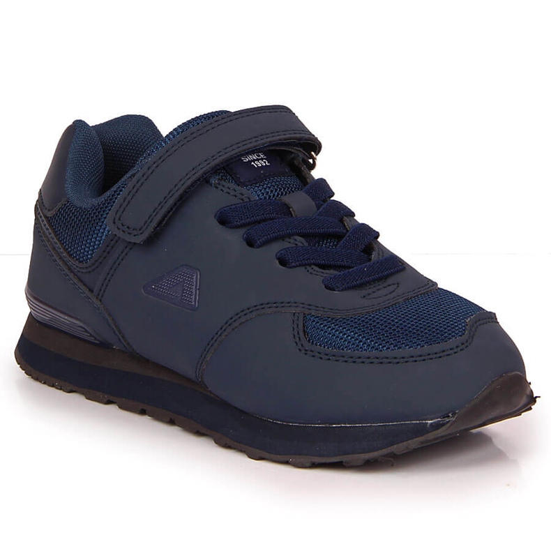 American Club navy blue velcro sports shoes for children American Club navy blue velcro sports shoes for children