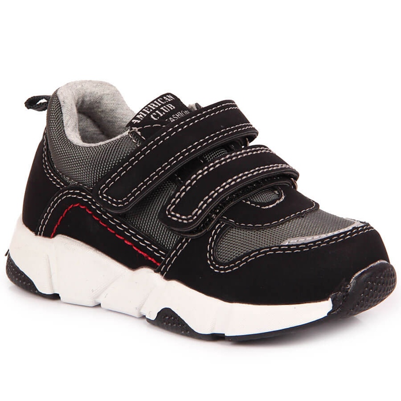 Black American Club boys' sports shoes
