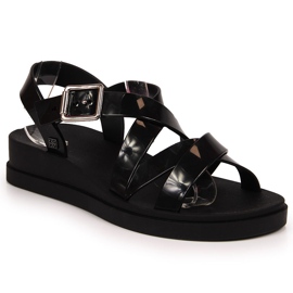 Black Zaxy fragrant women's sandals JJ285093