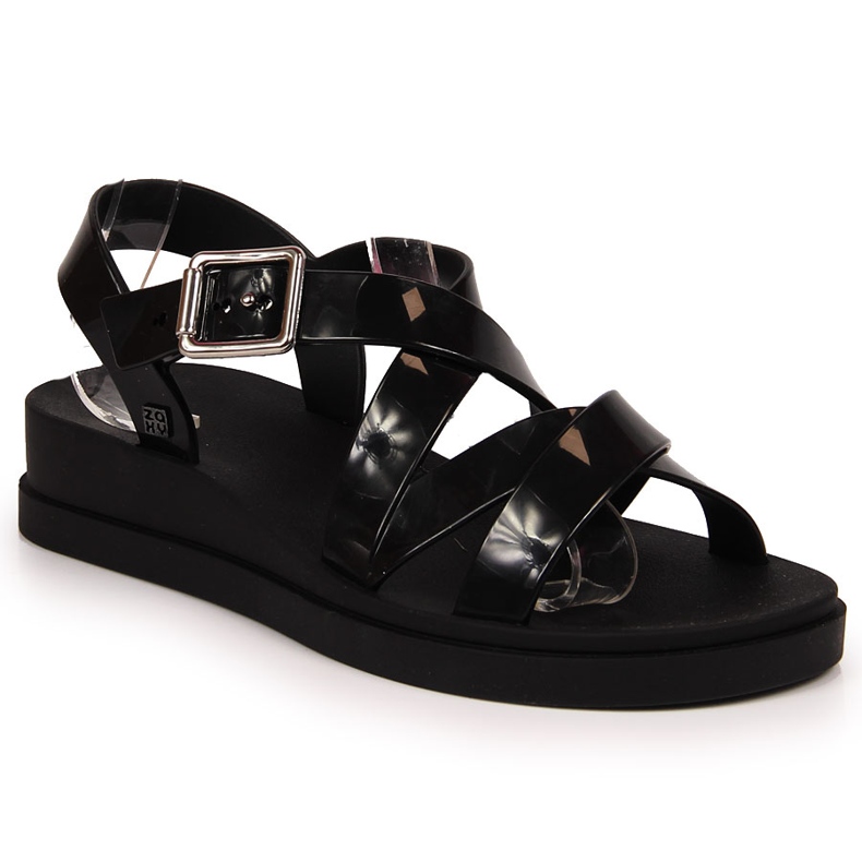 Black Zaxy fragrant women's sandals JJ285093