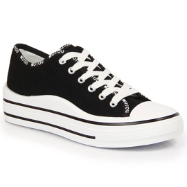 S.Barski Black S. Barski women's sneakers on the platform S.Barski Black S. Barski women's sneakers on the platform