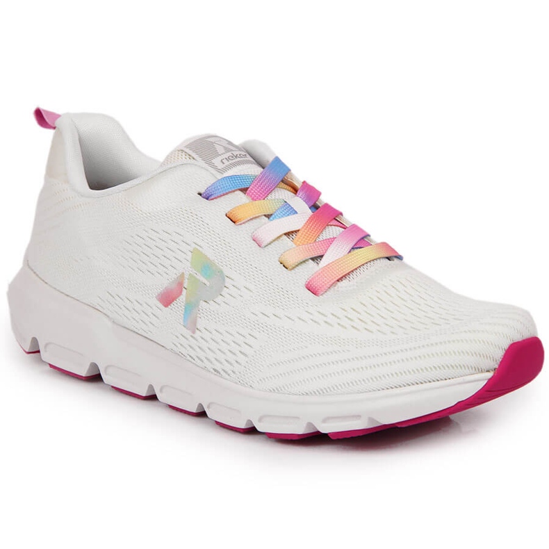 White Rieker 40404-80 women's sports shoes White Rieker 40404-80 women's sports shoes