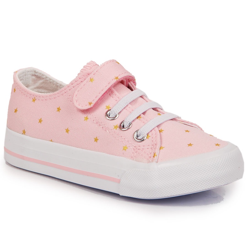 Atletico pink star textile sneakers Atletico pink star textile sneakers