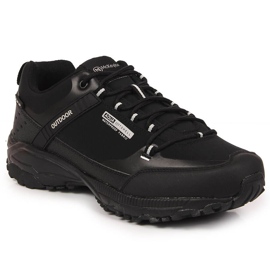 Men's black waterproof McKeylor trekking shoes