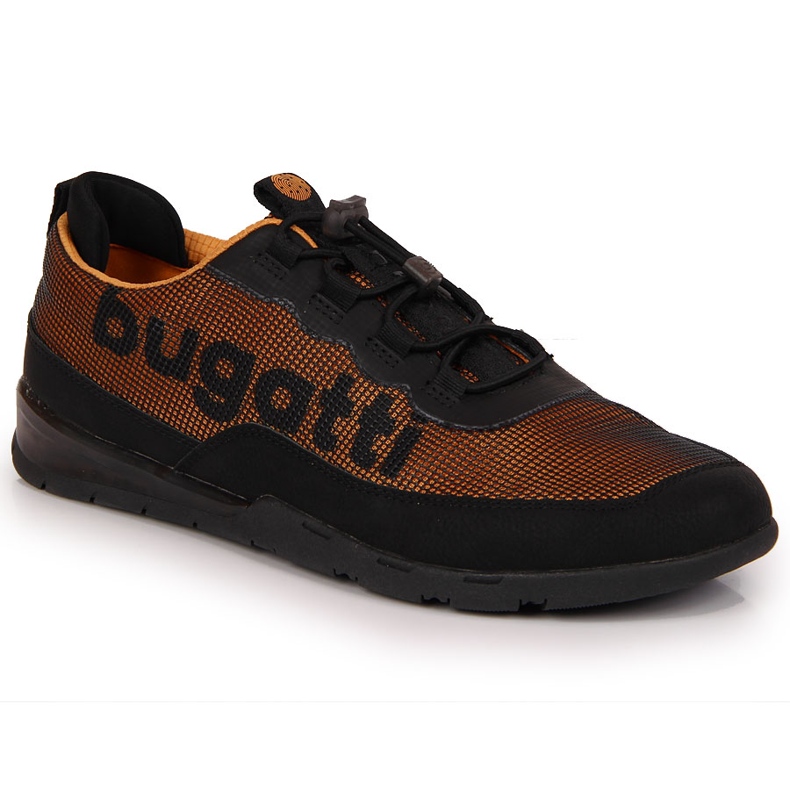 Men's sports shoes, slip-on Bugatti JJ153032 brown