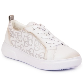 Sneakers for women white sneakers Bugatti JJ253151