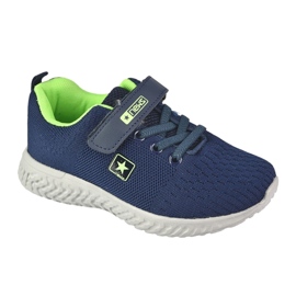 NEWS Velcro sports shoes 22DZ23-4843-M Navy blue