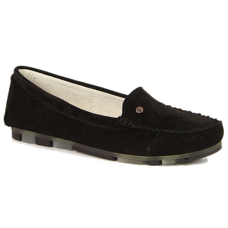 Black Filippo suede leather women's loafers Black Filippo suede leather women's loafers