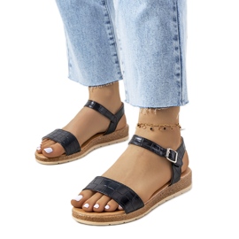 Speier women's black sandals