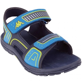 Kappa Paxos 260864K 6733 sandals blue Kappa Paxos 260864K 6733 sandals blue