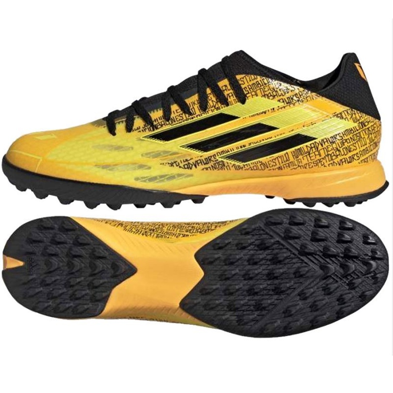 Adidas X Speedflow Messi.3 Tf M GW7423 football boots yellow yellows