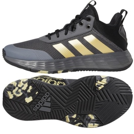 Adidas Ownthegame 2.0 Shoes Black Gold - 45(1/3)