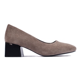 Stylish pumps high heels La.Fi grey