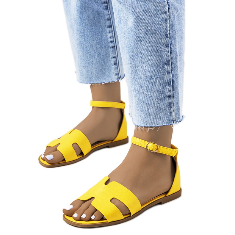 Yellow Mudie women's sandals Yellow Mudie women's sandals
