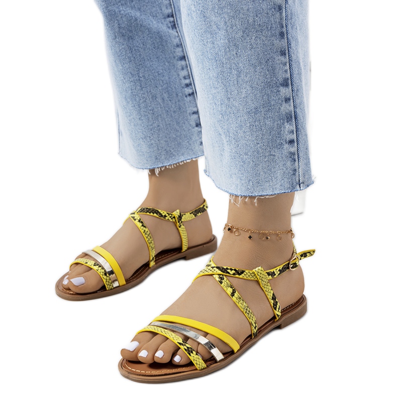 Yellow Reeta women's sandals Yellow Reeta women's sandals