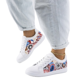 Jokela's white sneakers