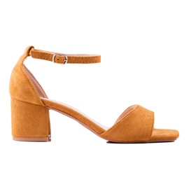 Lovery Casual Camel Sandals brown Lovery Casual Camel Sandals brown