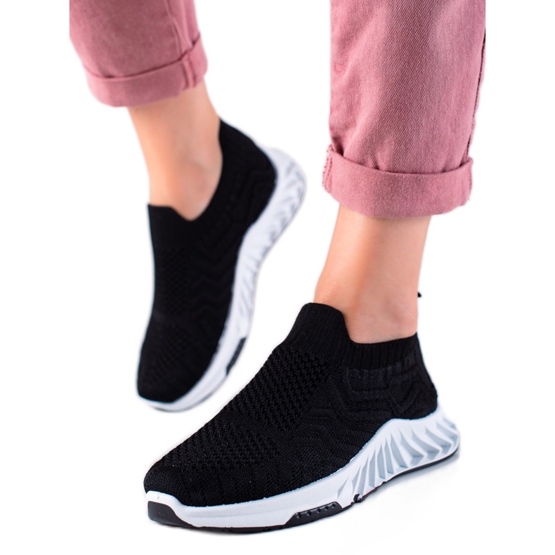 J. Star Slip-on Sports Shoes black J. Star Slip-on Sports Shoes black