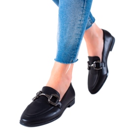 Lovery Classic Moccasins With Ornament black