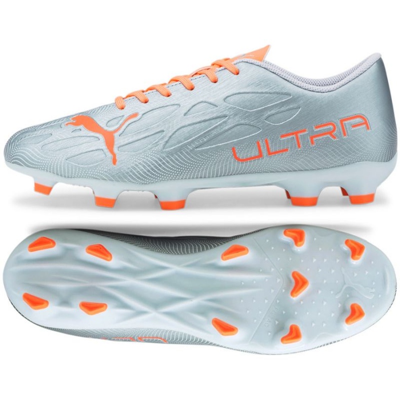 Puma Ultra 4.4 FG / AG M 106700 01 football boots grey silver Puma Ultra 4.4 FG / AG M 106700 01 football boots grey silver