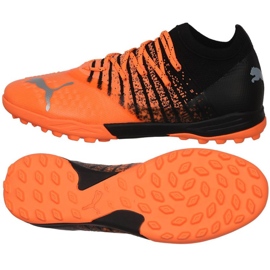 Puma Future 1.3 Pro Cage M 106754 01 football boots multicolored oranges and reds Puma Future 1.3 Pro Cage M 106754 01 football boots multicolored oranges and reds
