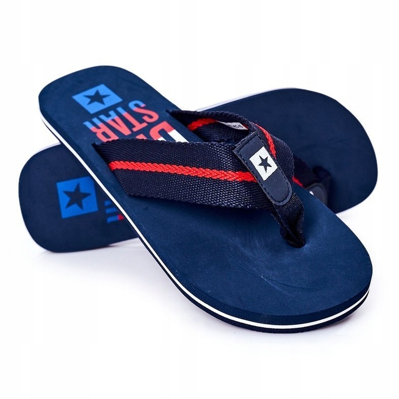 Men's Flip-flops Big Star FF174478 Navy blue