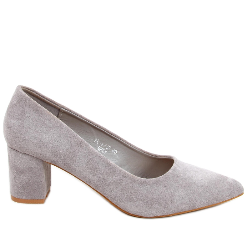 Pumps on high heels Mindy Gray grey