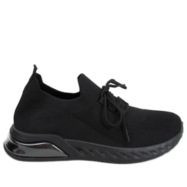 Salice Black socks sports shoes