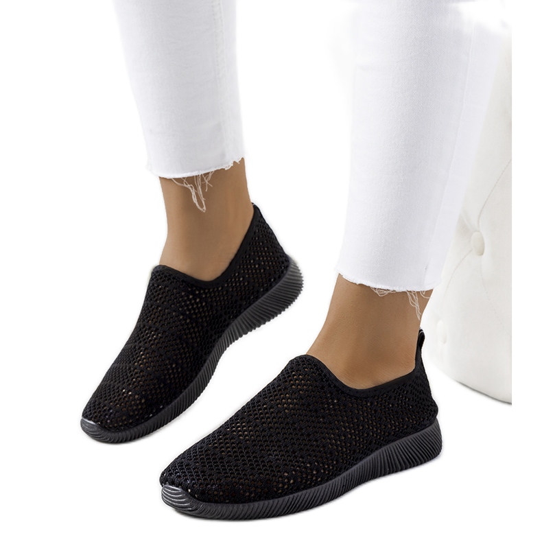 Black women's Ritva sneakers