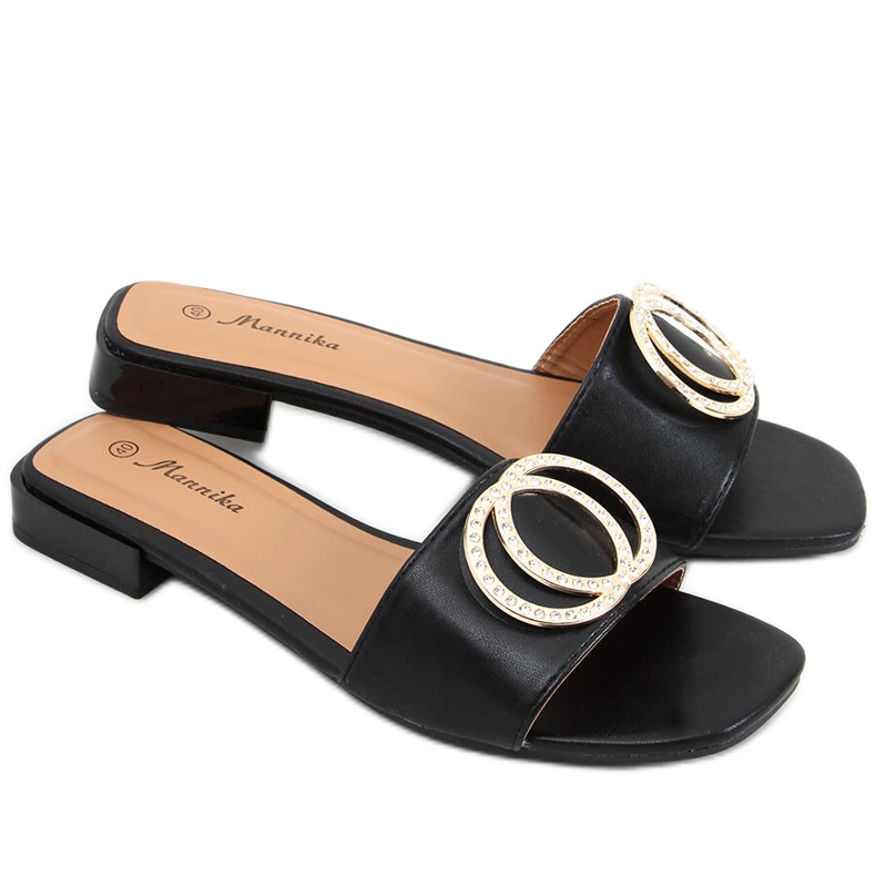 Allor Black women's slippers