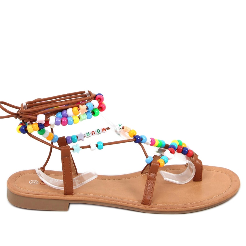 Roman women with Megh Camel beads brown