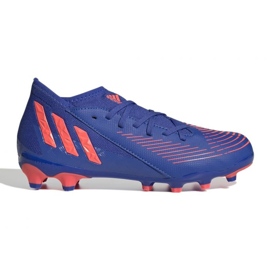 Adidas Predator Edge.3 Mg Jr GZ2894 football boots blue blue Adidas Predator Edge.3 Mg Jr GZ2894 football boots blue blue