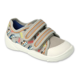 Befado children's shoes 907P139 grey multicolored