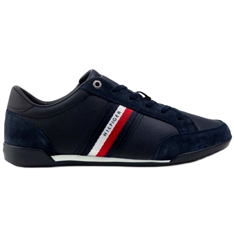 Shoes Tommy Hilfiger Corporate Material Mix Leather M FM0FM03741 DW5 navy  blue