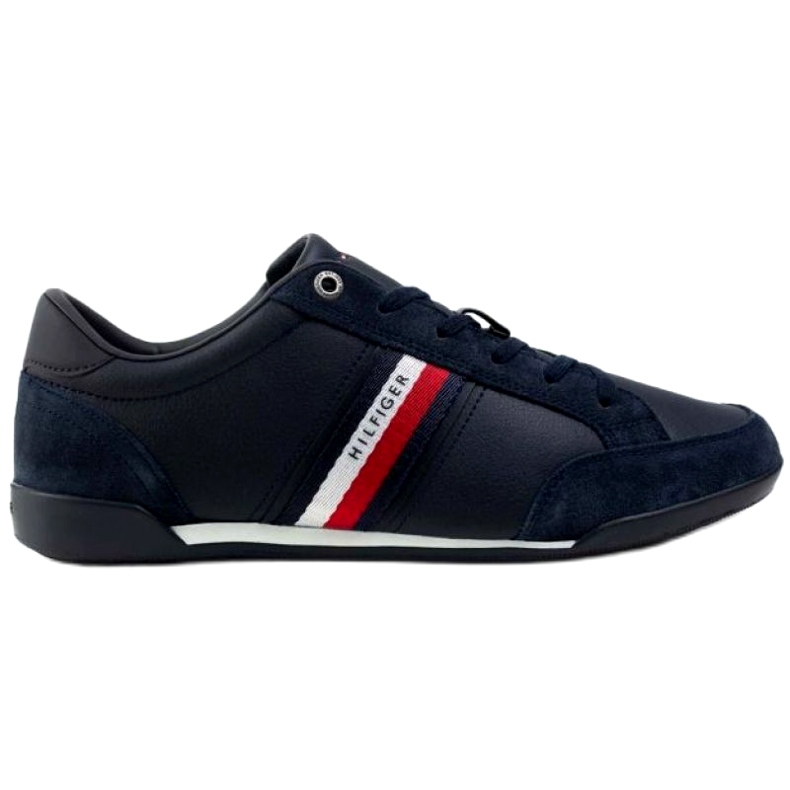 Shoes Tommy Hilfiger Corporate Material Mix Leather M FM0FM03741 DW5 navy blue Shoes Tommy Hilfiger Corporate Material Mix Leather M FM0FM03741 DW5 navy blue