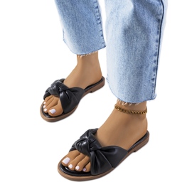 Black Swift Slippers