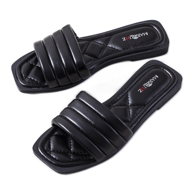 Keulen women's black slippers