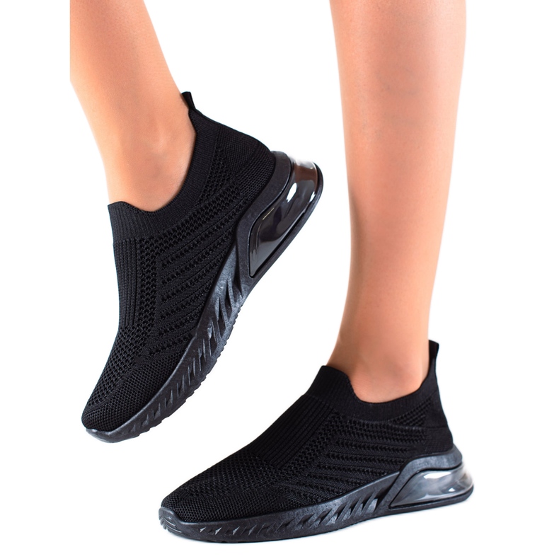 DK Comfortable Slip-On Sports Shoes black