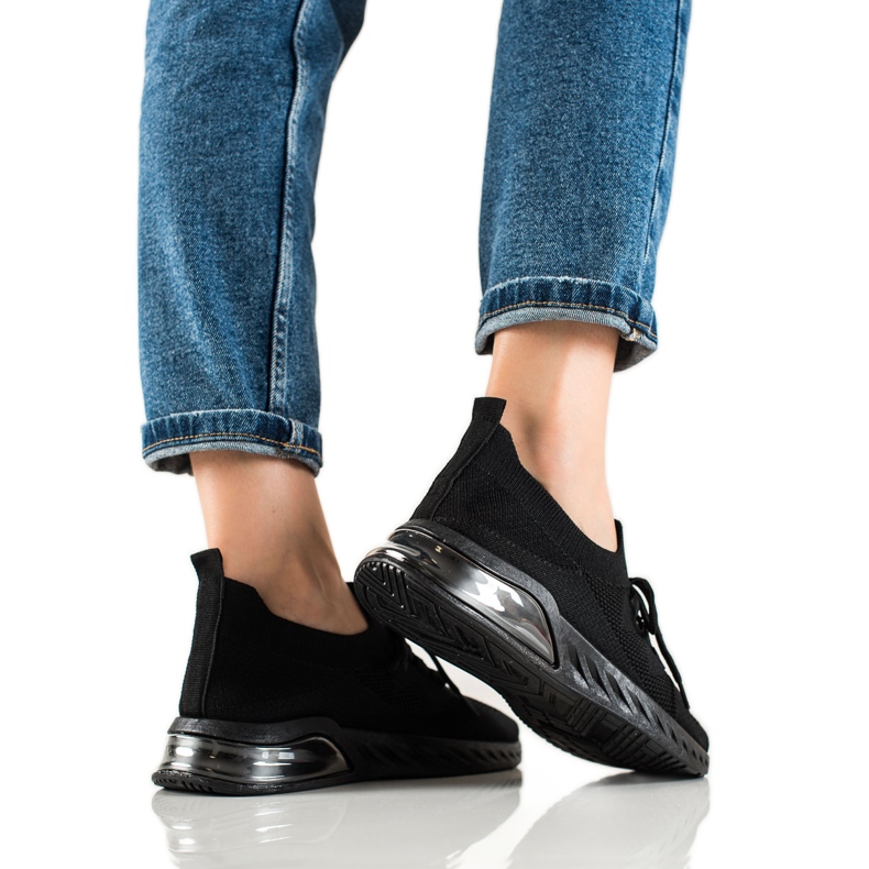 DK Black Sport Shoes