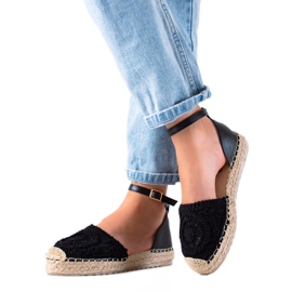 Seastar Braided espadrilles black