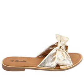 Lirio Gold women's slippers golden