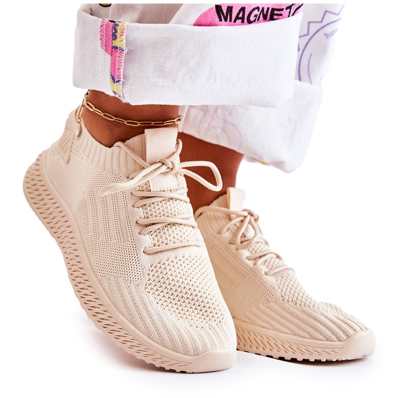 PS1 Women's sports shoes Sneakers Light beige Storia