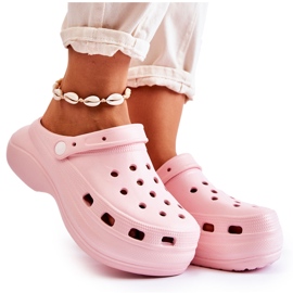 FS1 Women's Foam Slippers Crocs Pink Coline