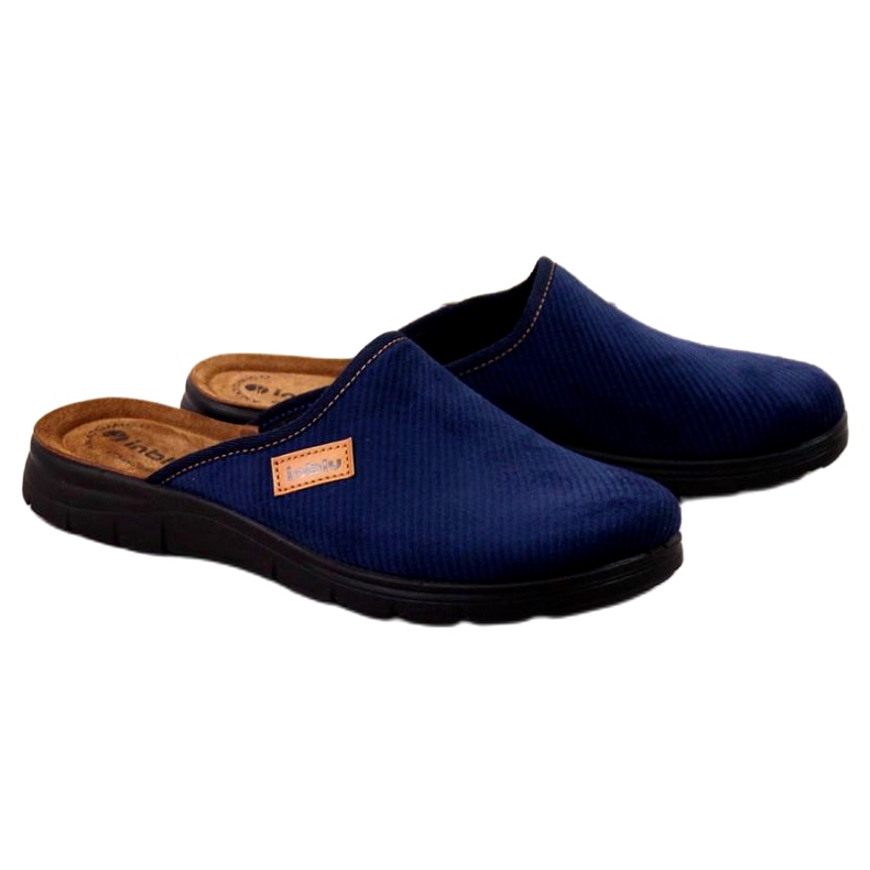Home slippers Inblu M ARC6A navy blue