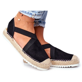 Women's black espadrilles sandals Women's black espadrilles sandals