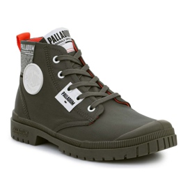 Shoes Palladium SP20 Overlab Olive Night W 77371-325-M khaki