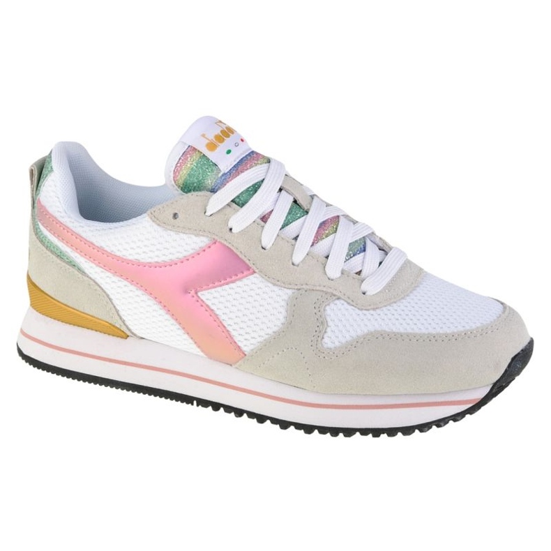 Shoes Diadora Olympia Platform Wn W 101-178330-01-C3113 white grey multicolored