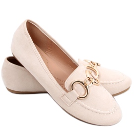 Porter Beige women's loafers